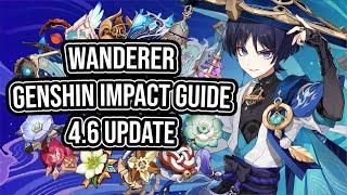 Wanderer 4.6 Genshin Impact Guide  Best Weapons Artifacts Teams etc.