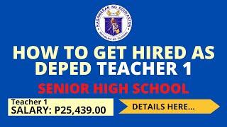 DEPED APPLICATION 2022 I SHS RANKING REQUIREMENTS I DEPED RANKING 2022 HIRING PROCESS & REQUIREMENTS