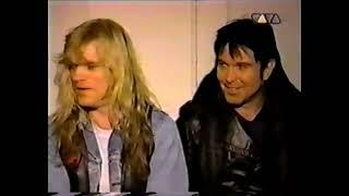 W.A.S.P.-Blackie Lawless and Chris Holmes interview for German TV 1997