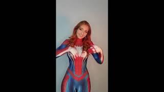 The best spider-girlspider-woman cosplay in TikTok by HalcyBella Bella Morgan