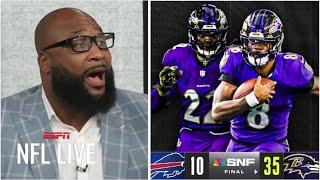 NFL LIVE  Lamar Jackson & Derrick Henry are rewriting NFL History  - Swagu on Ravens DESTROY Bills