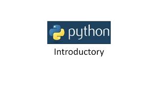 Python - Introductory  Scholarly Things