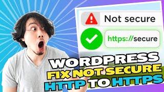 How to fix Not Secure issue on a WordPress website Add HTTPS SSL Certificate To WordPress Website