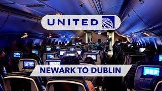 United Airlines Economy Class  Boeing 767-400ER  Newark to Dublin Full Experience