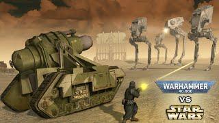 WARHAMMER 40K vs STAR WARS Death Korps of Krieg vs Galactic Empire - Men of War Assault Squad 2