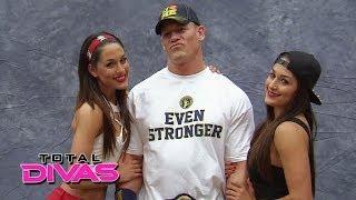 The Bella Twins meet the WWE Universe at Comic-Con Total Divas March 16 2014