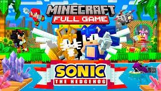 Minecraft x Sonic the Hedgehog - Full Gameplay Playthrough Full Game
