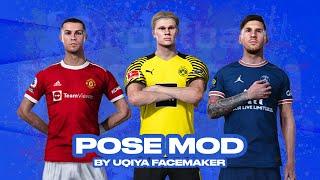 PES 2021 EDIT MENU POSE MOD QUICK TUTORIAL