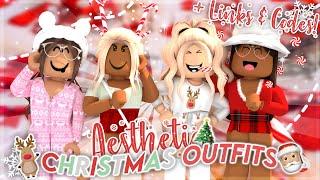 ️7 Aesthetic ChristmasWinter Roblox Outfits For GIRLS With Links+Codes️