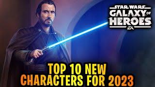 Top 10 New Characters Needed for 2023 in Star Wars Galaxy of Heroes - Jedi Dooku + Dark Saber Mando