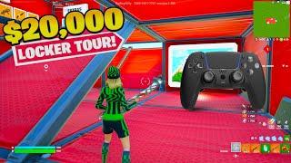 Fortnite 3v3v3v3 Go Goated Zone WarsGameplay + LOCKER TOUR $20000