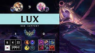 Lux Support vs Seraphine - KR Challenger Patch 14.13