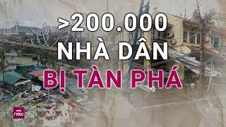 Thảm họa kép Lũ lụt sạt lở cướp đi sinh mạng của hàng trăm người thiệt hại hơn 200 nghìn nhà dân