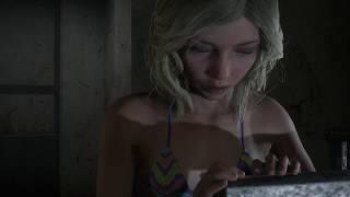RE2 half-nude mod - Pregnant Claire saves Sherry and then loses her again... 孕婦克蕾兒 雪莉 泳裝系列4
