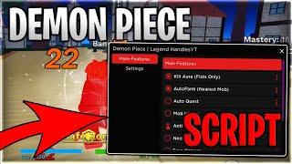 RELEASE Demon Piece Script Hack Auto Farm Kill Aura Inf Beli & Max Stats - Roblox 2024