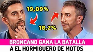 La REVUELTA de BRONCANO se DISPARA a MÁXIMO HISTÓRICO y SORPASSA aún más a EL HORMIGUERO