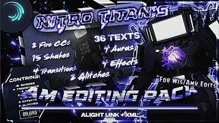 Nitro Titans 100K Wis Pack  Alight Motion Editing Pack