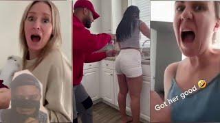 Scare Cam Pranks  Husband Wife scare #2