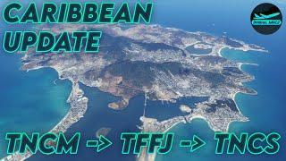 XP12 Caribbean update island hopping  Aerobask Epic E1000  DrishalMAC2