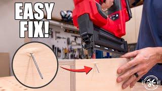 6 Nail Gun Mistakes You Should Avoid  Brad Nailer Tips