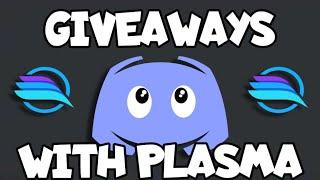 How To Make Giveaways On Discord Using Plasma