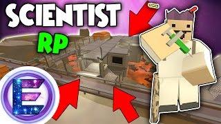 CRAZY SCIENTIST RP - Secret testing facility - Unturned Roleplay  Funny Moments  Part 1