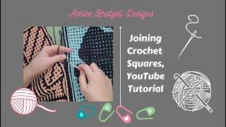 Joining Crochet Squares Interlocking or Mosaic