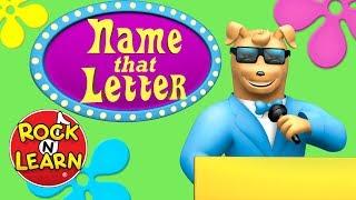 Name That Letter from Letter Sounds by Rock N Learn