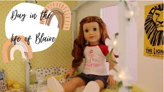 Day in the Life of Blaire American Girl Stopmotion