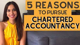 5 REASONS to become a CHARTERED ACCOUNTANT CA