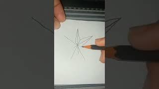 star drawing - woodworking art skills #shorts #ytshorts