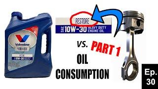 Valvoline Premium Blue Restore vs. Oil Consumption  Oil BurningExperiments  Episode 30