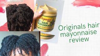 ORIGINALS HAIR MAYONNAISE Treatment for weak damaged Hair Review South African Youtuber