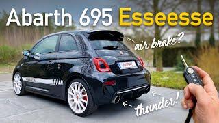 Abarth 695 Esseesse 180 hp - POV drive at Spa-Francorchamps 