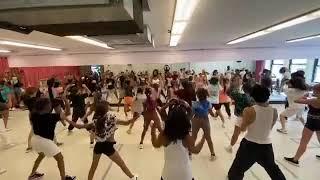 Afro dance class with @bosskidsnyc in by Judith McCarty