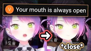 Chat Notices Towas Mouth Is Always Open and Makes Towa All Cute And Embarrassed【Hololive】