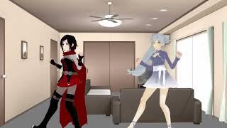 MMD RWBY - WhiteRose Bumblebee Dance