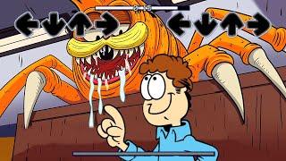 Horror GOREFIELD wants LASAGNA in Friday Night Funkin be like PART 1 & 2  SCP-3166 Gorefield FNF