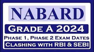 NABARD Grade A Phase 1 and Phase 2 Exam Dates