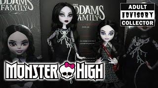 Monster High Skullector Addams Family Doll Two-Pack UnboxingREVIEW #adultcollector