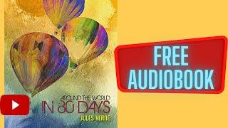Around the World in 80 Days  Jules Verne full free audiobook real human voice.