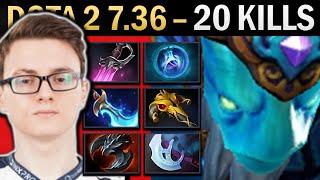 Morphling Gameplay Miracle with 18 Kills and Khanda - Dota 2 7.36