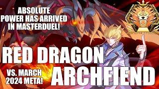 Master Duel THE RETURN OF THE KING - Red Dragon Archfiend March 2024