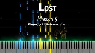 Maroon 5 - Lost Piano Cover Tutorial by LittleTranscriber
