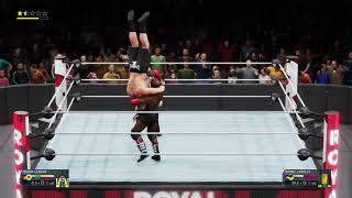 Brock Lesnar vs Bobby lashley royal rumble WWE 2K20