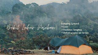 CAMPING GROUND PUNCAK BUKIT LUHUR PASEBAN  Motocamp Campervan and family camping recomended