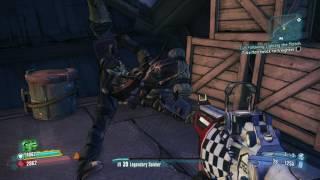 Borderlands 2 - Dead Breakdancing To Frozen In Mid-Air Bandit