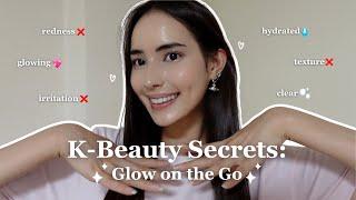K-Beauty Hacks & Secrets my MUST-HAVE Korean skincare essentials for glowing skin on the go