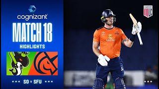 Cognizant Major League Cricket Game 18 Highlights  Seattle Orcas Vs. San Francisco Unicorns