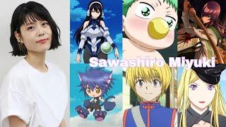 Sawashiro Miyuki - 15 Anime Characters